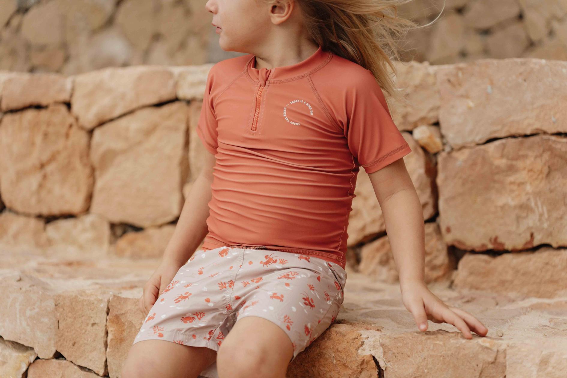 Zwemshirt Little Dutch rood OP=OP