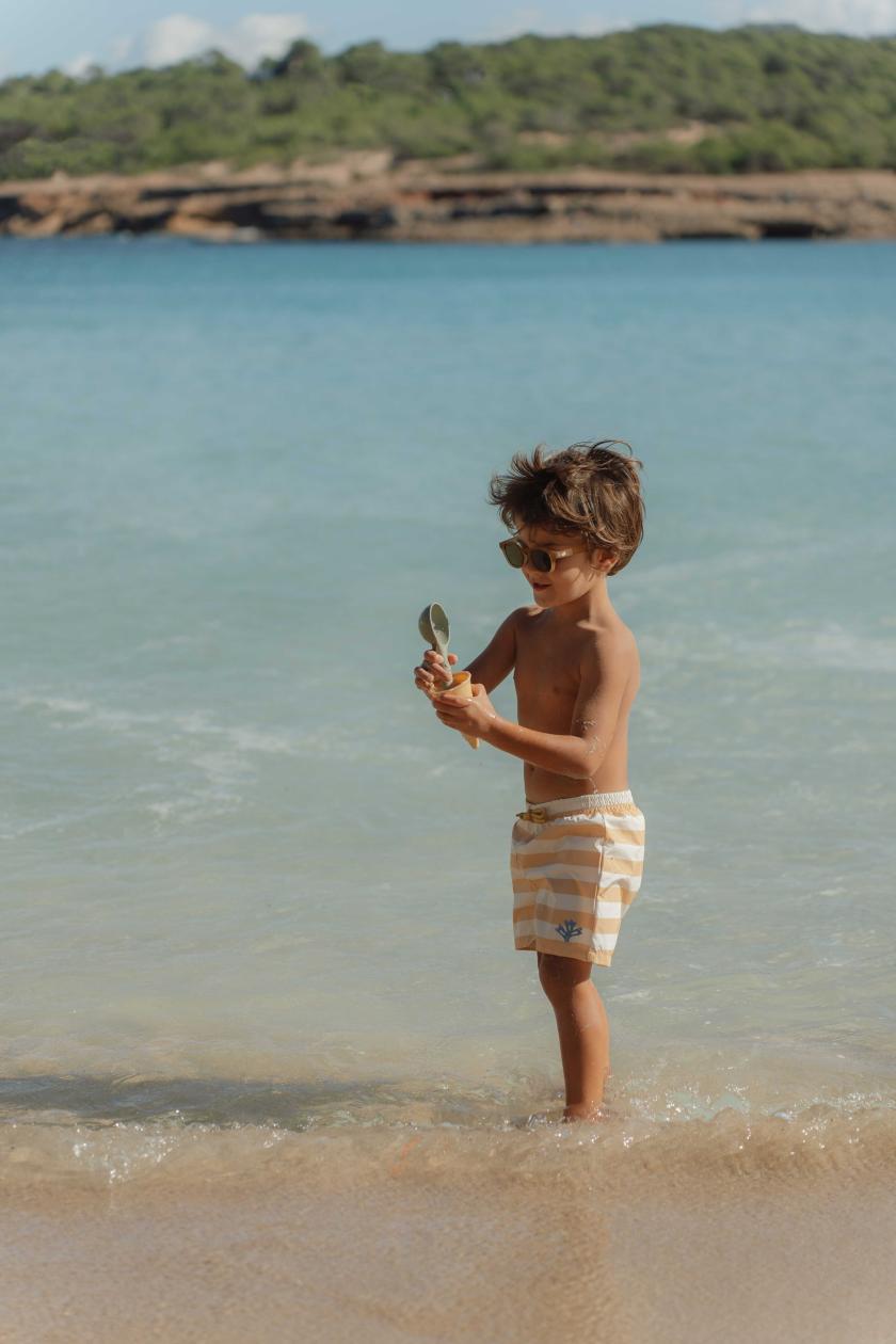 Short de bail Little Dutch jaune ensoleillé