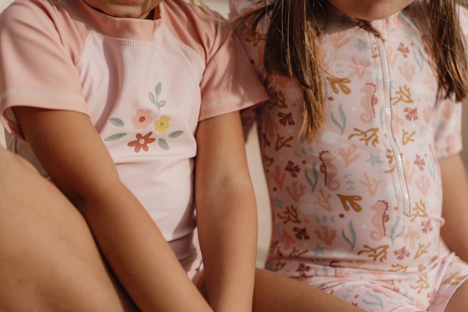 Zwemshirt Little Dutch lichtroze OP=OP