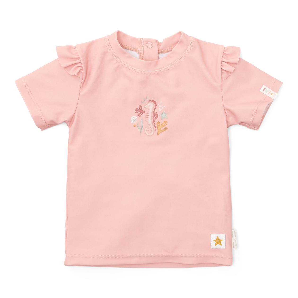 Zwemshirt Little Dutch roze OP=OP