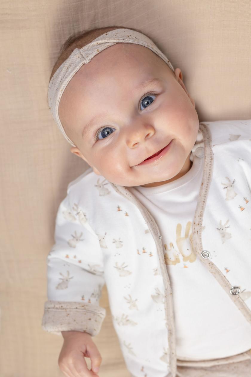 Vestje omkeerbaar Little Dutch baby bunny OP=OP